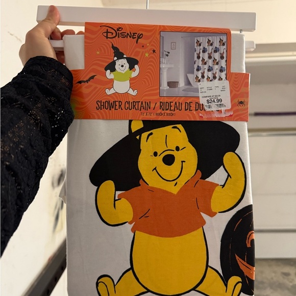 Disney Other - Disney Winnie the Pooh Shower curtain Halloween Disney